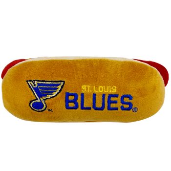 St. Louis Blues- Plush Hot Dog Toy